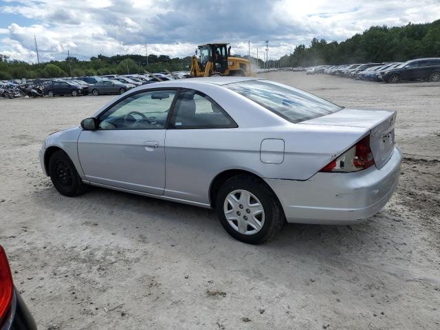 1HGEM22503L078393 - 2003 HONDA CIVIC LX SILVER photo 2