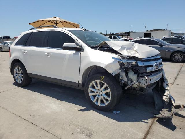 2FMDK3KC4EBB85451 - 2014 FORD EDGE LIMITED WHITE photo 4