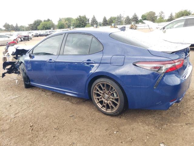 4T1T31AK1PU048079 - 2023 TOYOTA CAMRY SE NIGHT SHADE BLUE photo 2