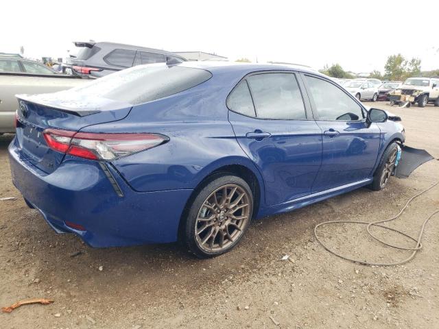 4T1T31AK1PU048079 - 2023 TOYOTA CAMRY SE NIGHT SHADE BLUE photo 3