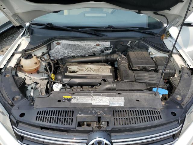 WVGBV7AX6GW032971 - 2016 VOLKSWAGEN TIGUAN S WHITE photo 12