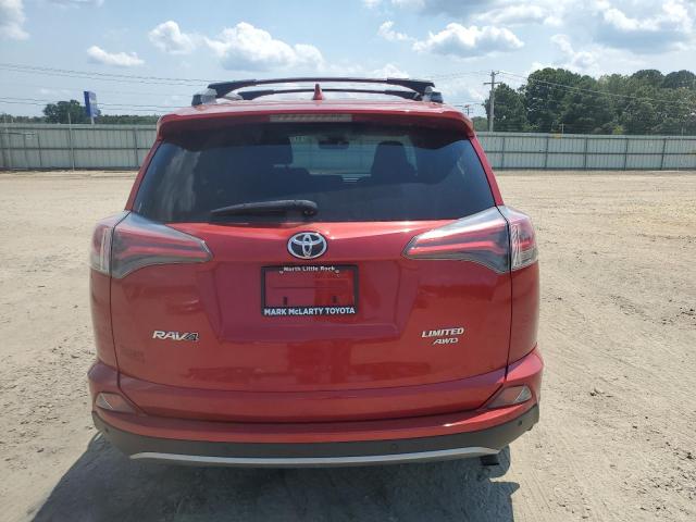 2T3DFREV3HW596754 - 2017 TOYOTA RAV4 LIMITED წითელი ფოტო 6