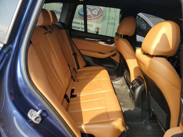 5UXTR9C5XJLD73854 - 2018 BMW X3 XDRIVE30I BLUE photo 11