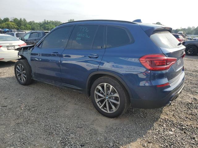 5UXTR9C5XJLD73854 - 2018 BMW X3 XDRIVE30I BLUE photo 2