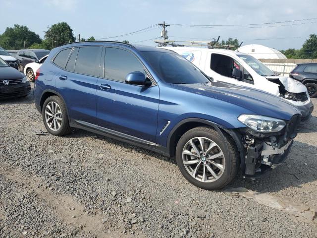 5UXTR9C5XJLD73854 - 2018 BMW X3 XDRIVE30I BLUE photo 4