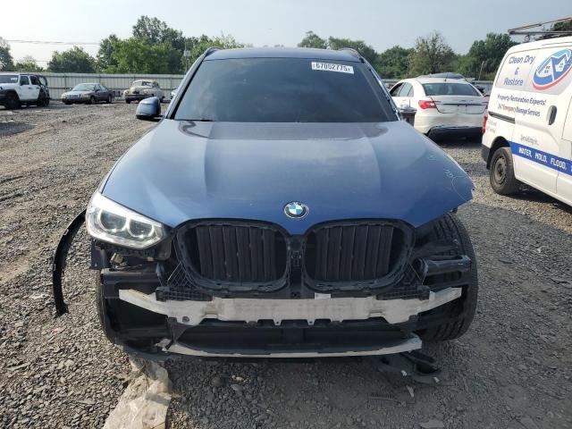 5UXTR9C5XJLD73854 - 2018 BMW X3 XDRIVE30I BLUE photo 5