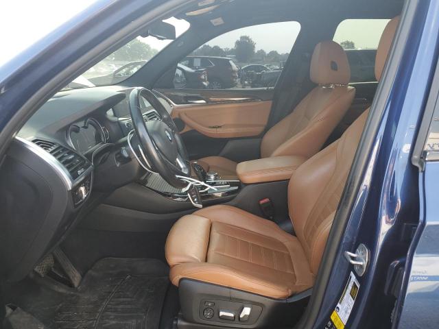 5UXTR9C5XJLD73854 - 2018 BMW X3 XDRIVE30I BLUE photo 7