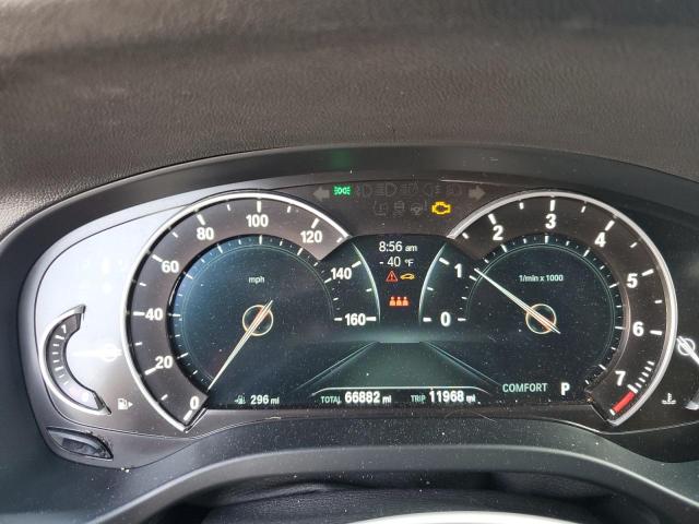 5UXTR9C5XJLD73854 - 2018 BMW X3 XDRIVE30I BLUE photo 9