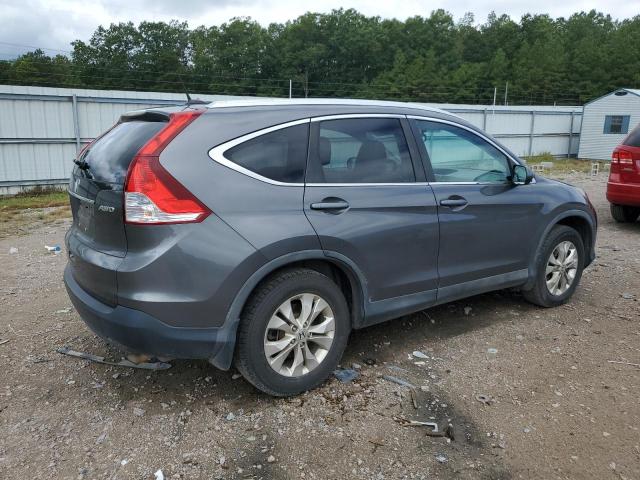 2HKRM4H70EH680836 - 2014 HONDA CR-V EXL GRAY photo 3