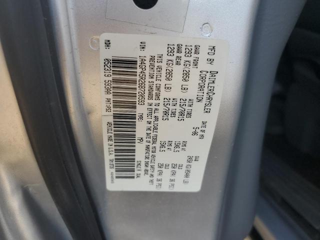 1A4GP45R26B720593 - 2006 CHRYSLER TOWN & COU ვერცხლისფერი ფოტო 13