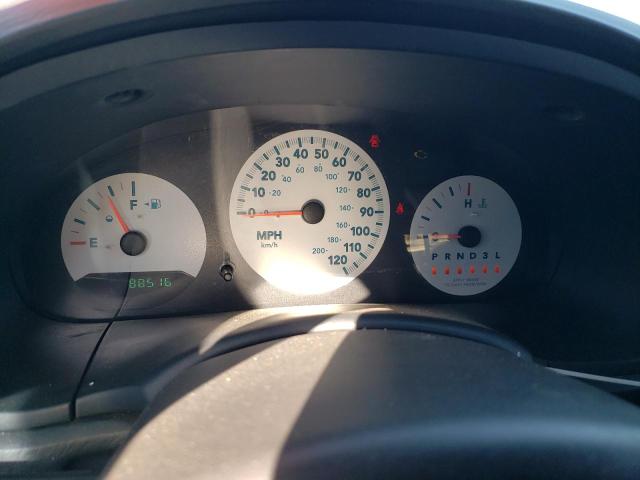 1A4GP45R26B720593 - 2006 CHRYSLER TOWN & COU ვერცხლისფერი ფოტო 9