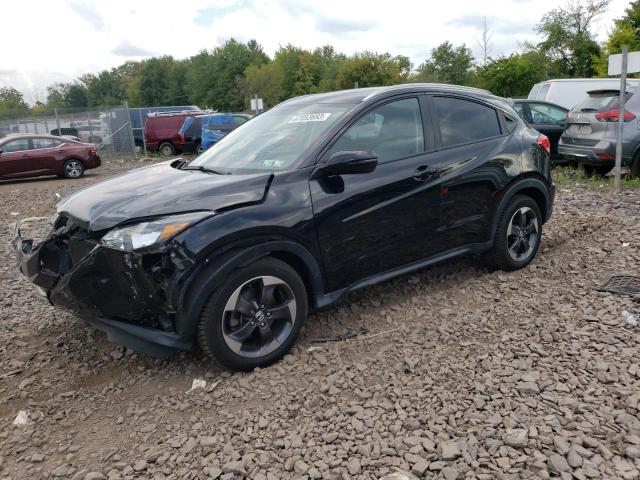 3CZRU6H7XJM704893 - 2018 HONDA HR-V EXL BLACK photo 1