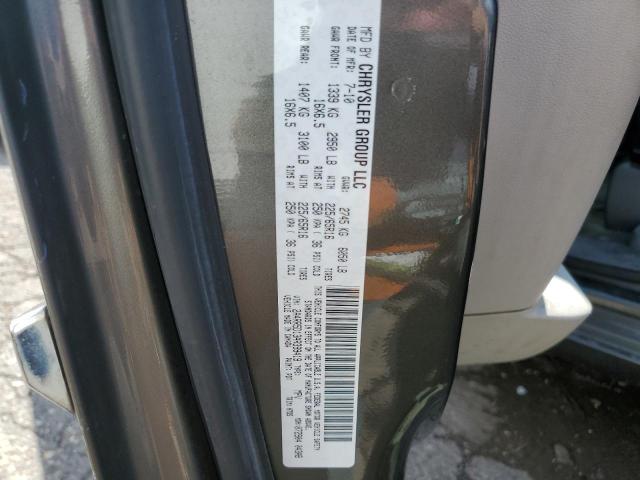 2A4RR5D13AR399419 - 2010 CHRYSLER TOWN & COU TOURING 灰色 照片 14