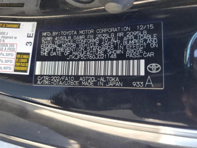 JTKJF5C76GJ021148 - 2016 TOYOTA SCION TC Qara foto 12