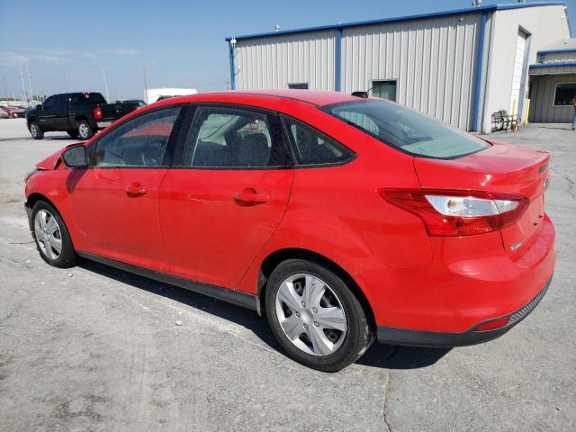 1FAHP3F22CL347377 - 2012 FORD FOCUS SE RED photo 2