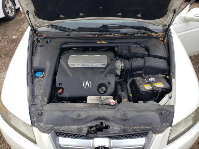 19UUA66288A007442 - 2008 ACURA TL WHITE photo 11