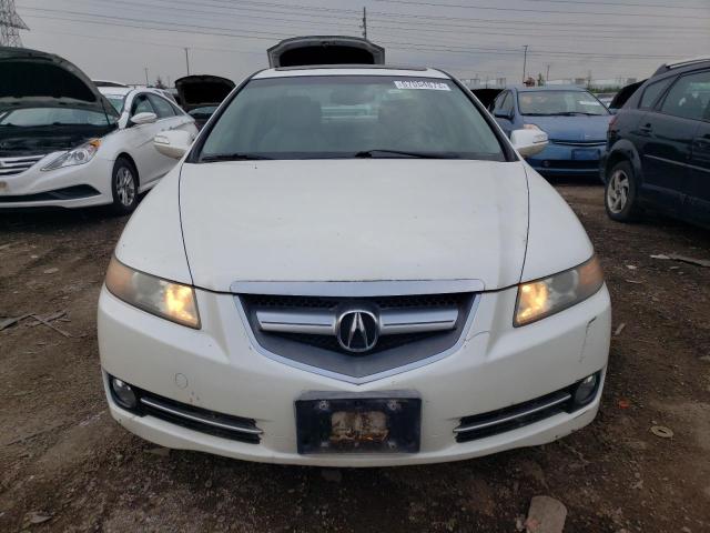 19UUA66288A007442 - 2008 ACURA TL WHITE photo 5