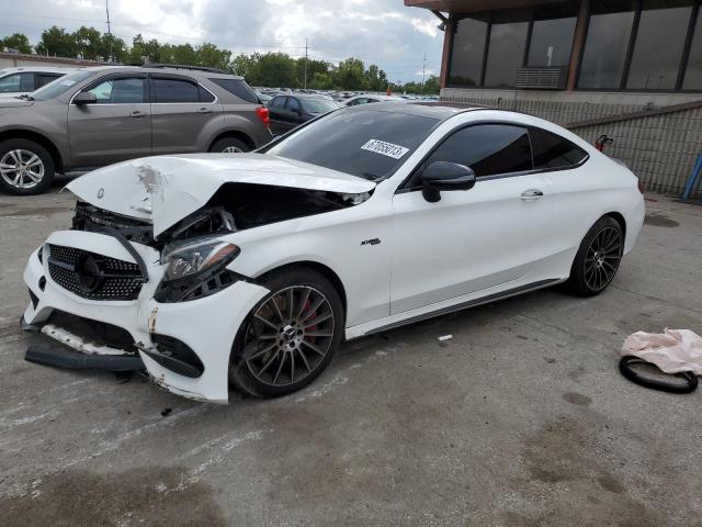 WDDWJ6EB0HF459015 - 2017 MERCEDES-BENZ C 43 4MATIC AMG WHITE photo 1