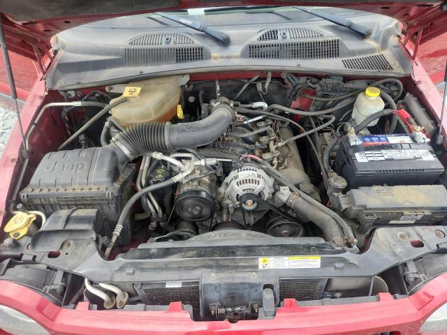 1J4GK48K87W697733 - 2007 JEEP LIBERTY SPORT წითელი ფოტო 11