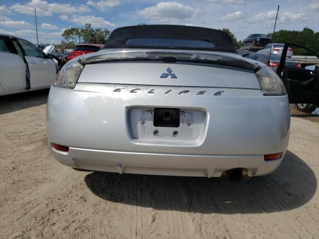 4A3AL25F17E063560 - 2007 MITSUBISHI ECLIPSE SPYDER GS SILVER photo 6