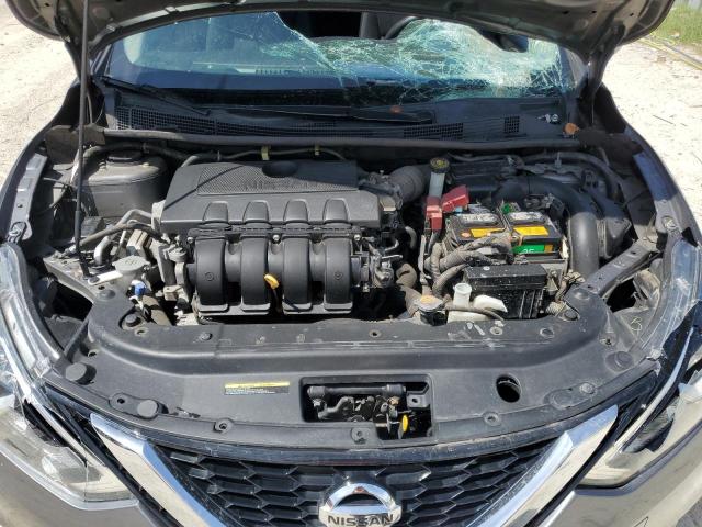 3N1AB7AP2KY296136 - 2019 NISSAN SENTRA S 灰色 照片 11