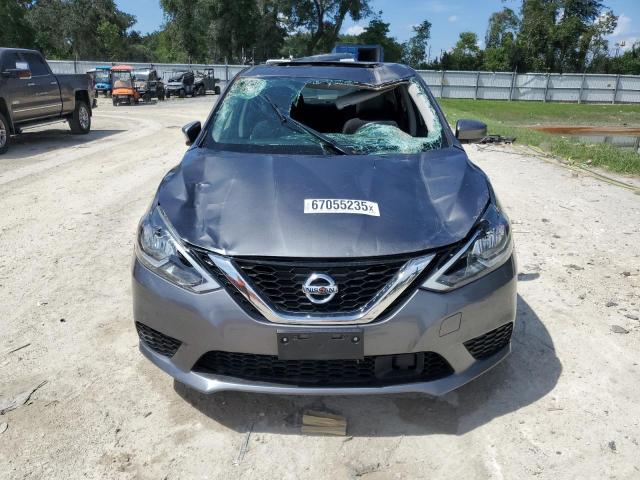 3N1AB7AP2KY296136 - 2019 NISSAN SENTRA S 灰色 照片 5