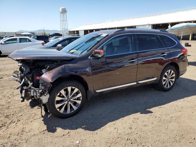 4S4BSETC7H3207044 - 2017 SUBARU OUTBACK TOURING BURGUNDY photo 1