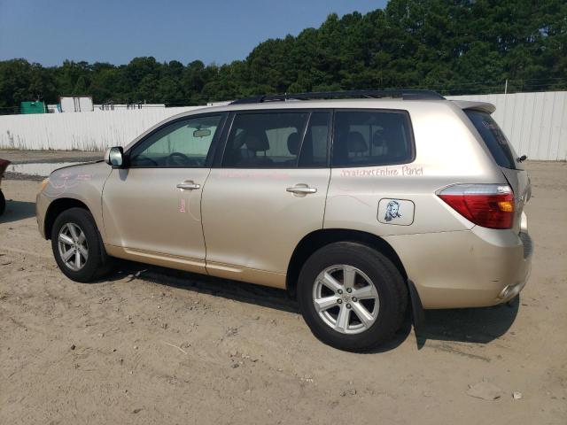 JTEES41A682042909 - 2008 TOYOTA HIGHLANDER TAN photo 2