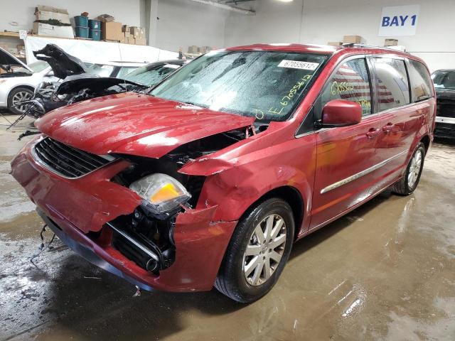 2C4RC1BG2FR538308 - 2015 CHRYSLER TOWN & COU TOURING RED photo 2