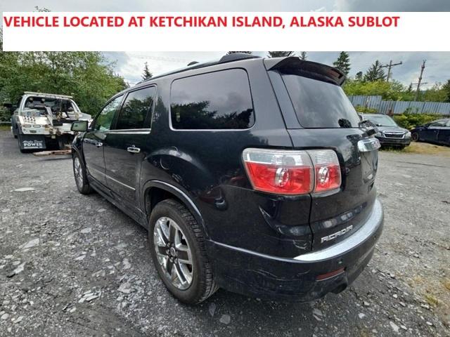 1GKKVTED0CJ276091 - 2012 GMC ACADIA DENALI 黑色 照片 3