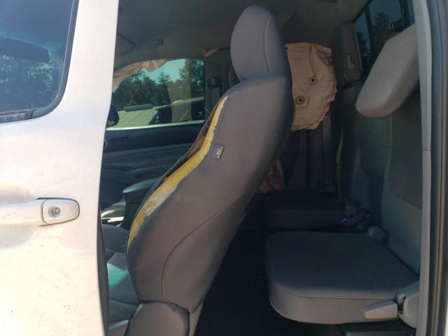 5TFUU4ENXFX137786 - 2015 TOYOTA TACOMA ACCESS CAB თეთრი ფოტო 10