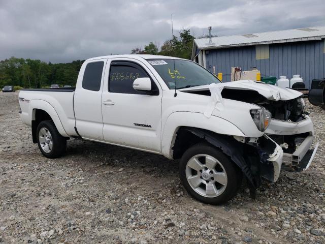 5TFUU4ENXFX137786 - 2015 TOYOTA TACOMA ACCESS CAB თეთრი ფოტო 4