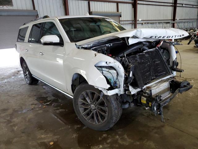 1FMJK1KT9KEA05162 - 2019 FORD EXPEDITION MAX LIMITED WHITE photo 1