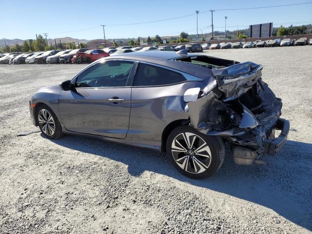 2HGFC3B39JH356505 - 2018 HONDA CIVIC EX GRAY photo 2