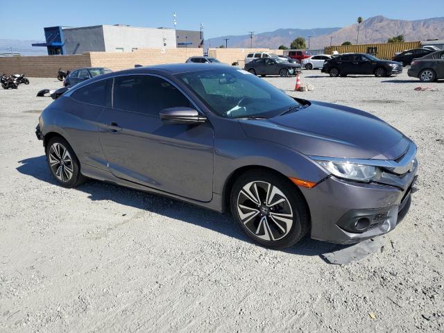 2HGFC3B39JH356505 - 2018 HONDA CIVIC EX GRAY photo 4