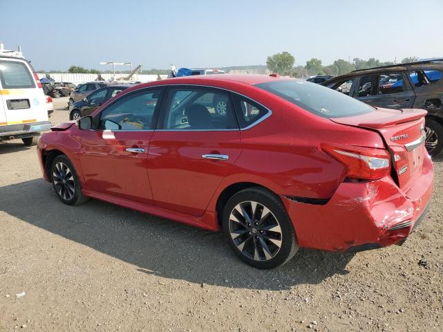 3N1AB7AP8HY397285 - 2017 NISSAN SENTRA S RED photo 2