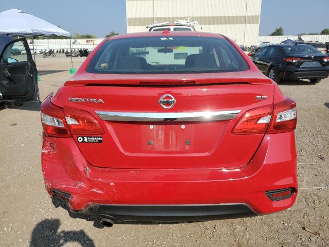 3N1AB7AP8HY397285 - 2017 NISSAN SENTRA S RED photo 6