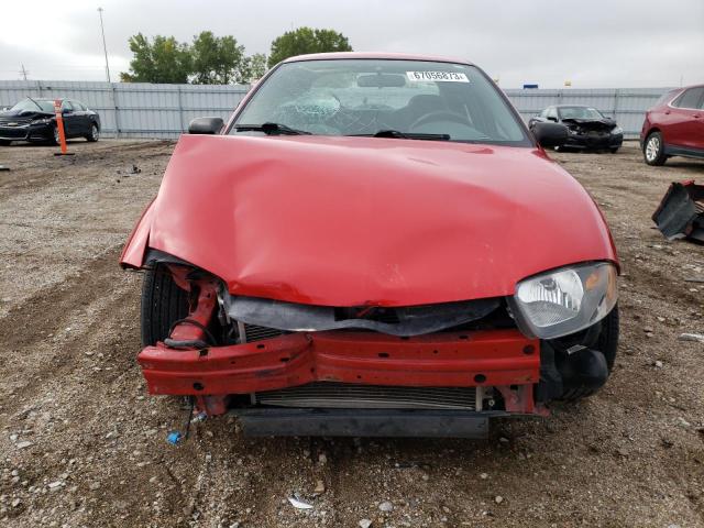 1G1JF52F957189045 - 2005 CHEVROLET CAVALIER LS RED photo 5