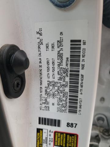 3TMCZ5AN6MM426322 - 2021 TOYOTA TACOMA DOUBLE CAB WHITE photo 12