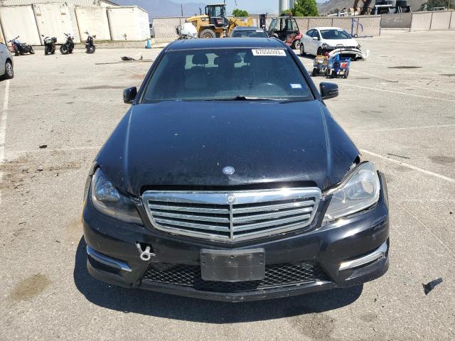 WDDGF4HB4EA947088 - 2014 MERCEDES-BENZ C 250 BLACK photo 5