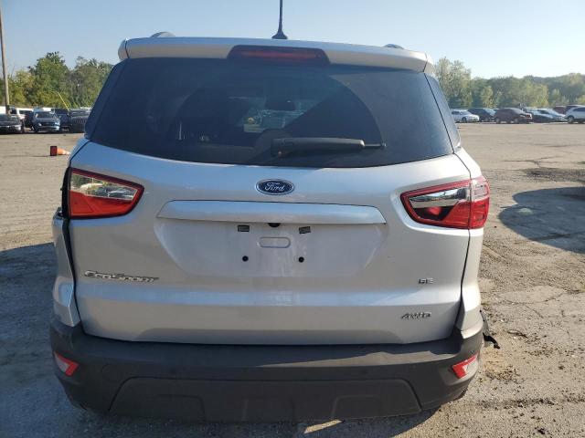 MAJ6S3GL3MC399745 - 2021 FORD ECOSPORT SE SILVER photo 6
