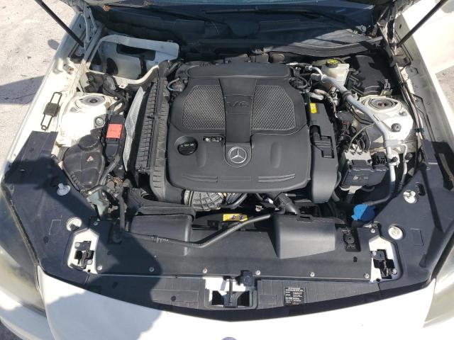 WDDPK5HA2DF066965 - 2013 MERCEDES-BENZ SLK 350 WHITE photo 11