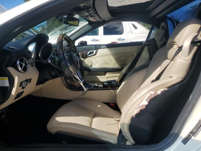 WDDPK5HA2DF066965 - 2013 MERCEDES-BENZ SLK 350 WHITE photo 7