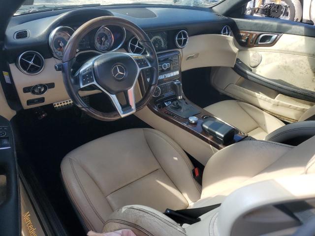 WDDPK5HA2DF066965 - 2013 MERCEDES-BENZ SLK 350 WHITE photo 8