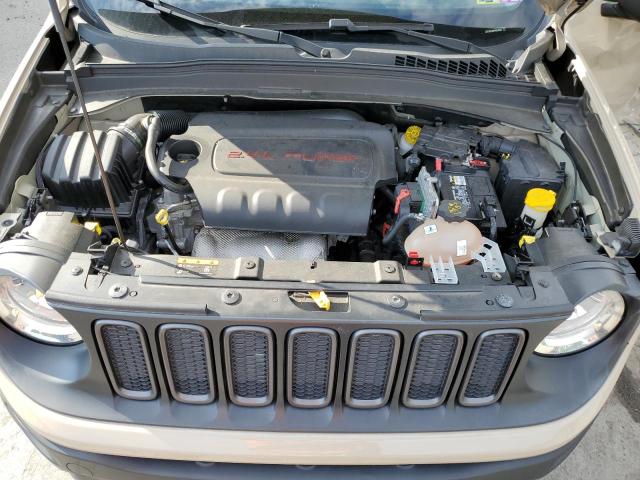 ZACCJBCB9HPE98465 - 2017 JEEP RENEGADE TRAILHAWK CREAM photo 11