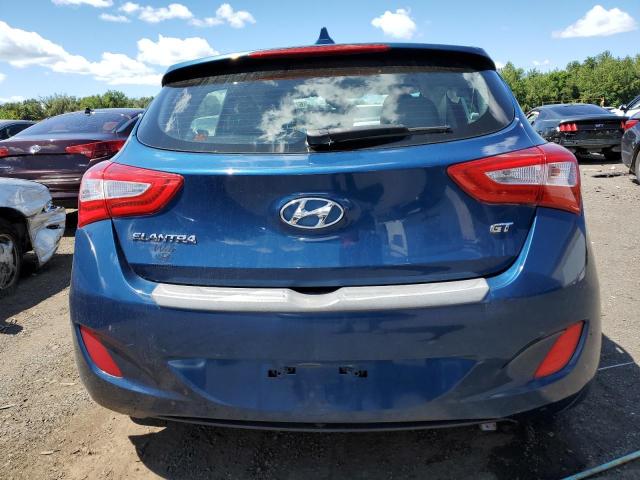 KMHD35LH7EU197431 - 2014 HYUNDAI ELANTRA GT BLUE photo 6