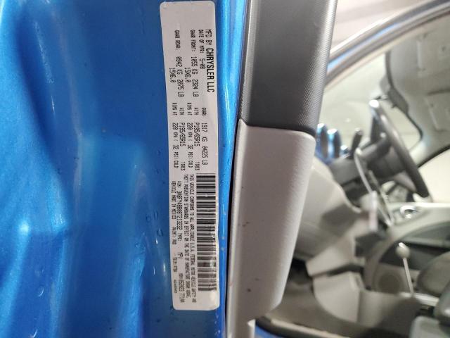 3A8FY48B08T213232 - 2008 CHRYSLER PT CRUISER BLUE photo 10