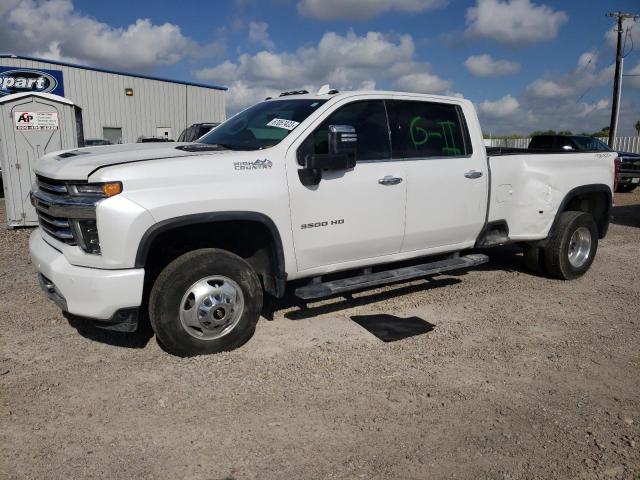 1GC4YVEY5NF278595 - 2022 CHEVROLET SILVERADO K3500 HIGH COUNTRY WHITE photo 1