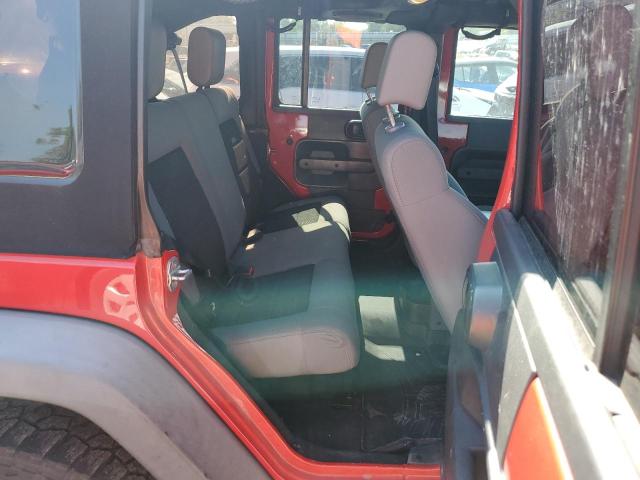 1J4GA39128L600323 - 2008 JEEP WRANGLER U X RED photo 11