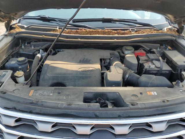 1FM5K8D88HGD16503 - 2017 FORD EXPLORER XLT ნაცრისფერი ფოტო 12